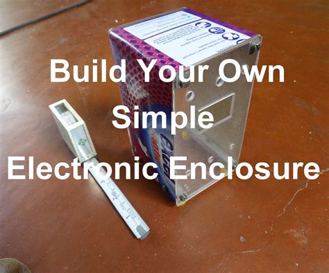 diy electronics enclosure